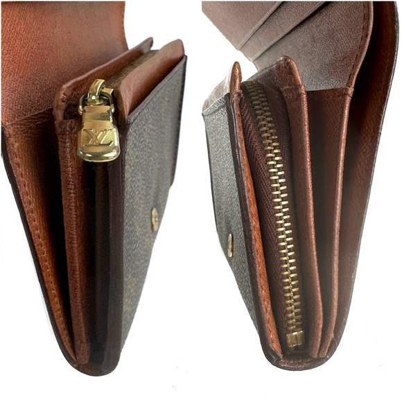 💎 Louis Vuitton Monogram Porte-Monnaie Tresor Wallet - Picture 6 of 13